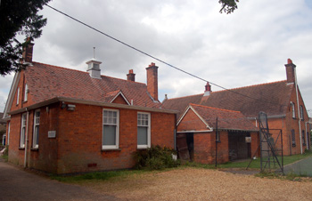Rear of Harrold Centre July 2008